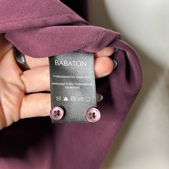 Aritzia Babaton Oversized Silk Blouse - Picture 3 of 6